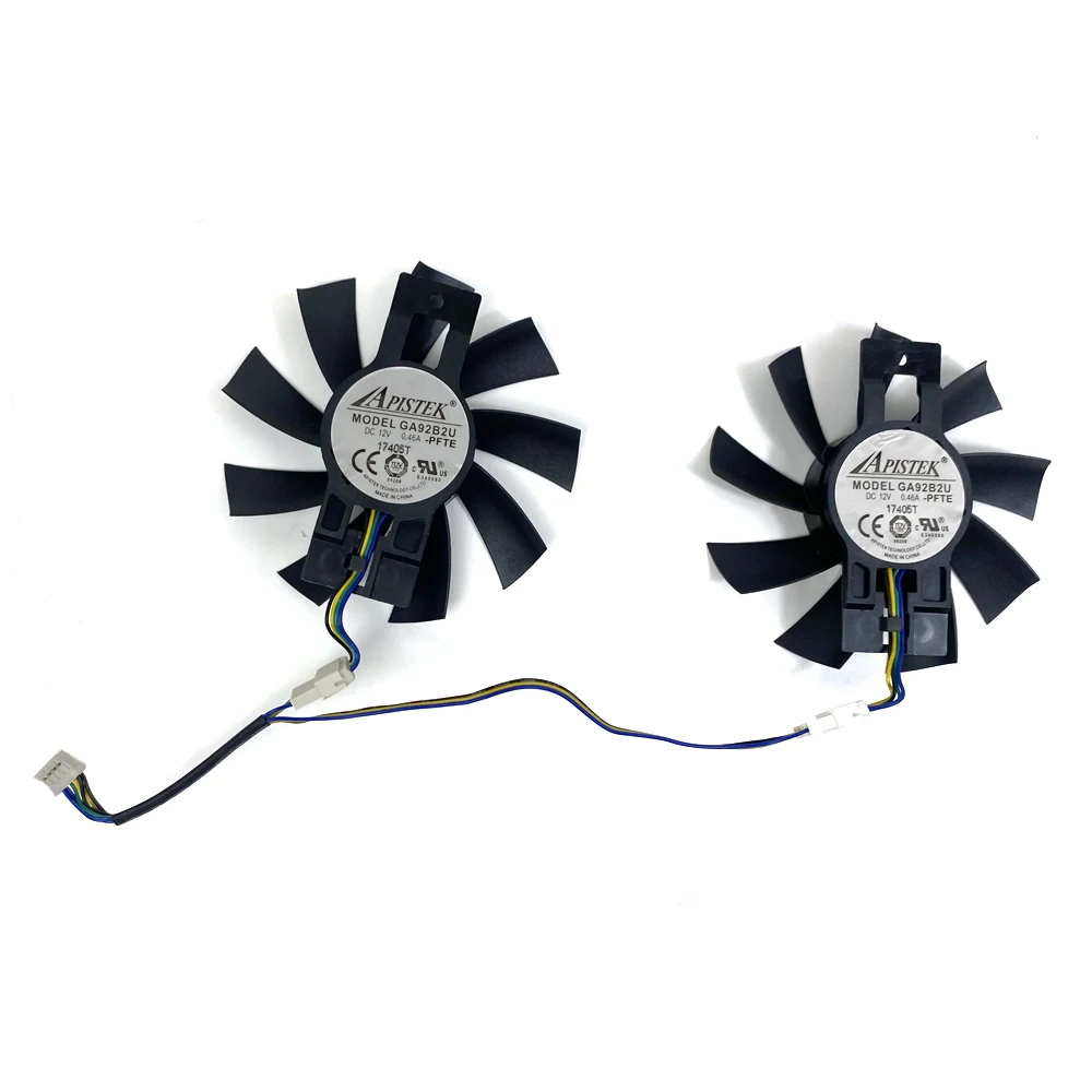 Cooling Fan 85mm 4pin GA92B2U AMD RX5700XT GPU FAN For JIESHUO RX5700XT 8G Video Card Fan