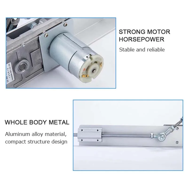 Telescopic Sex Machine 3-15CM Stroke With Suction Cup+Speed Controller DC 24V 200RPM  Reciprocating Linear Actuator