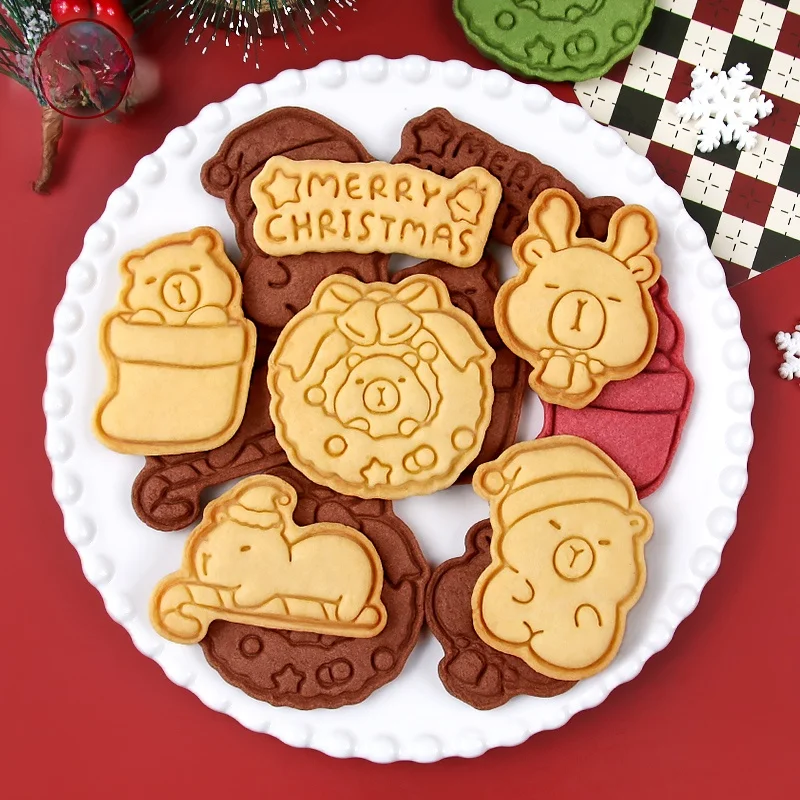 

Формочки для выпечки для домашнего использования: 3D-форма для печенья в виде капибары, кухонные принадлежности для выпечки, инструменты для DIY-выпечки