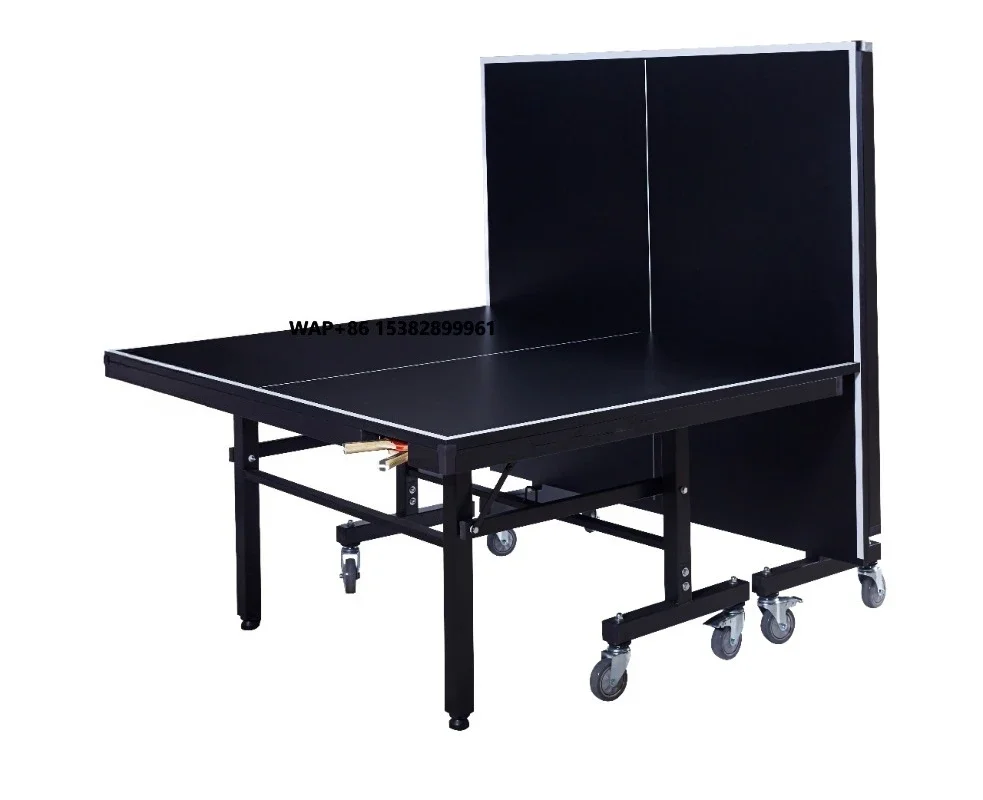 Professional Customized Folding Table Tennis Table with Wheels Pingpong Table with Net and Balls