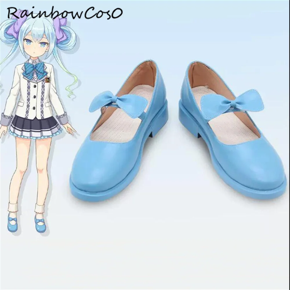 Suzushima Arisu ONGEKI Cosplay Shoes Boots Game Anime Party Halloween Chritmas RainbowCos0 W3878