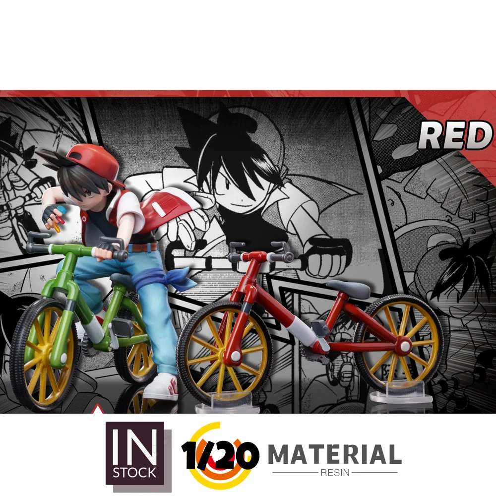 [PREORDER] 1/20 Resin Figure [RED ART] - Red & Bike