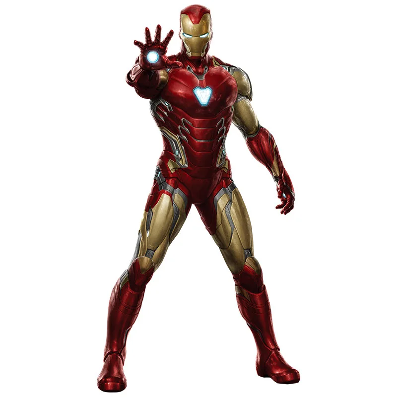 Marvel Comics colección nivel genuino Iron Man adornos hechos a mano Los Vengadores Spider-Man juguete modelo infantil regalo para niños.