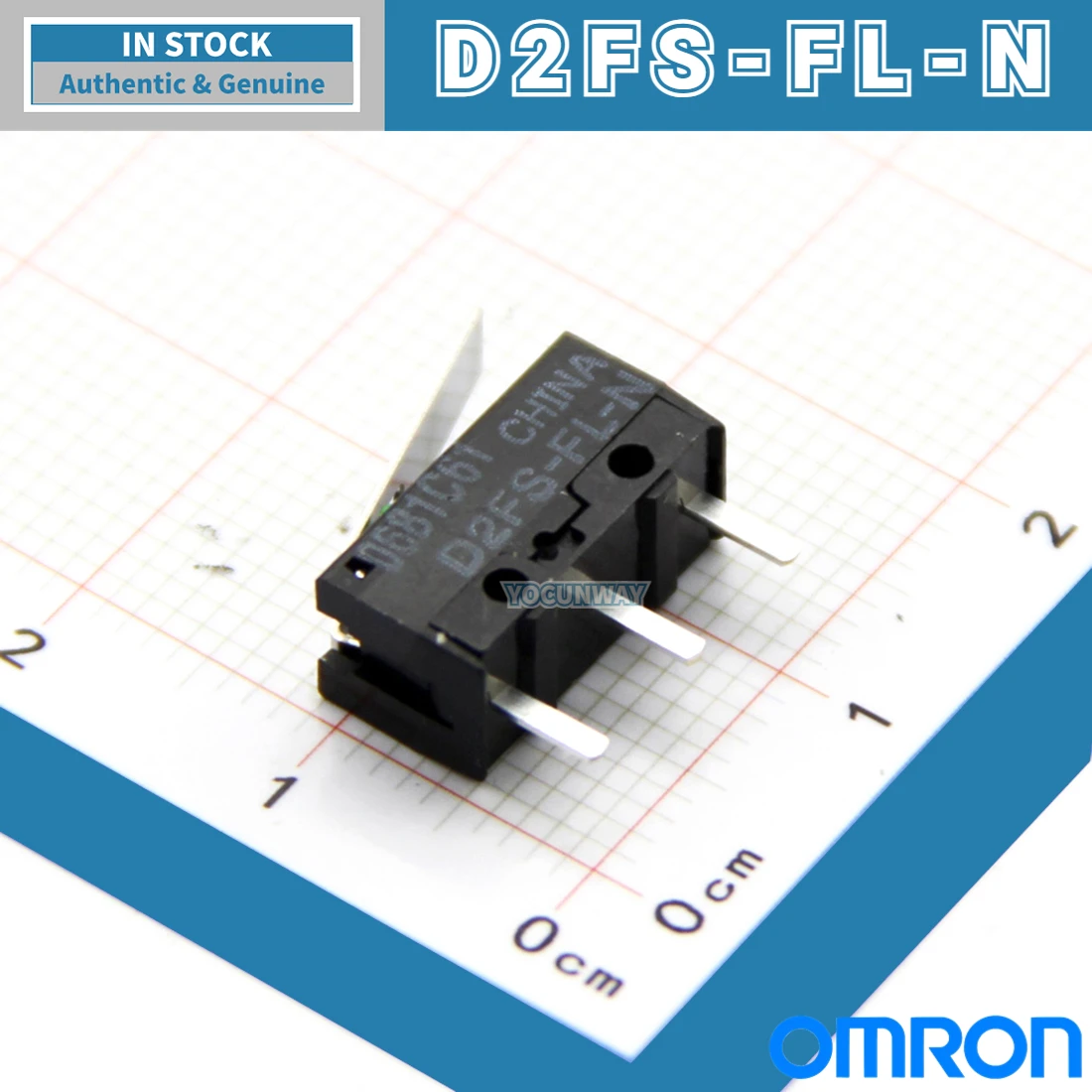 Микропереключатель-omron-d2fs-fl-n-с-зеленой-точкой-концевой-выключатель-для-ремонта-кнопок-мыши-оптом-новый-оригинал