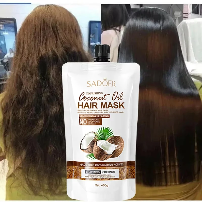 

Magical Keratin Hair Mask 5 Seconds Repair Damaged Frizzy Hairs Soft Smooth Shiny Moisturizing Nourishing Hair Root Care Product