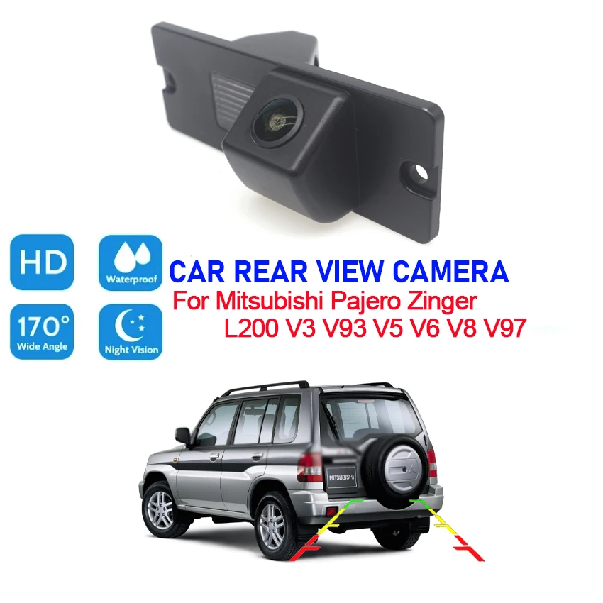 

Car CCD Night Vision Backup Rear View Camera Waterproof Parking Assistance For Mitsubishi Pajero Zinger L200 V3 V93 V5 V6 V8 V97