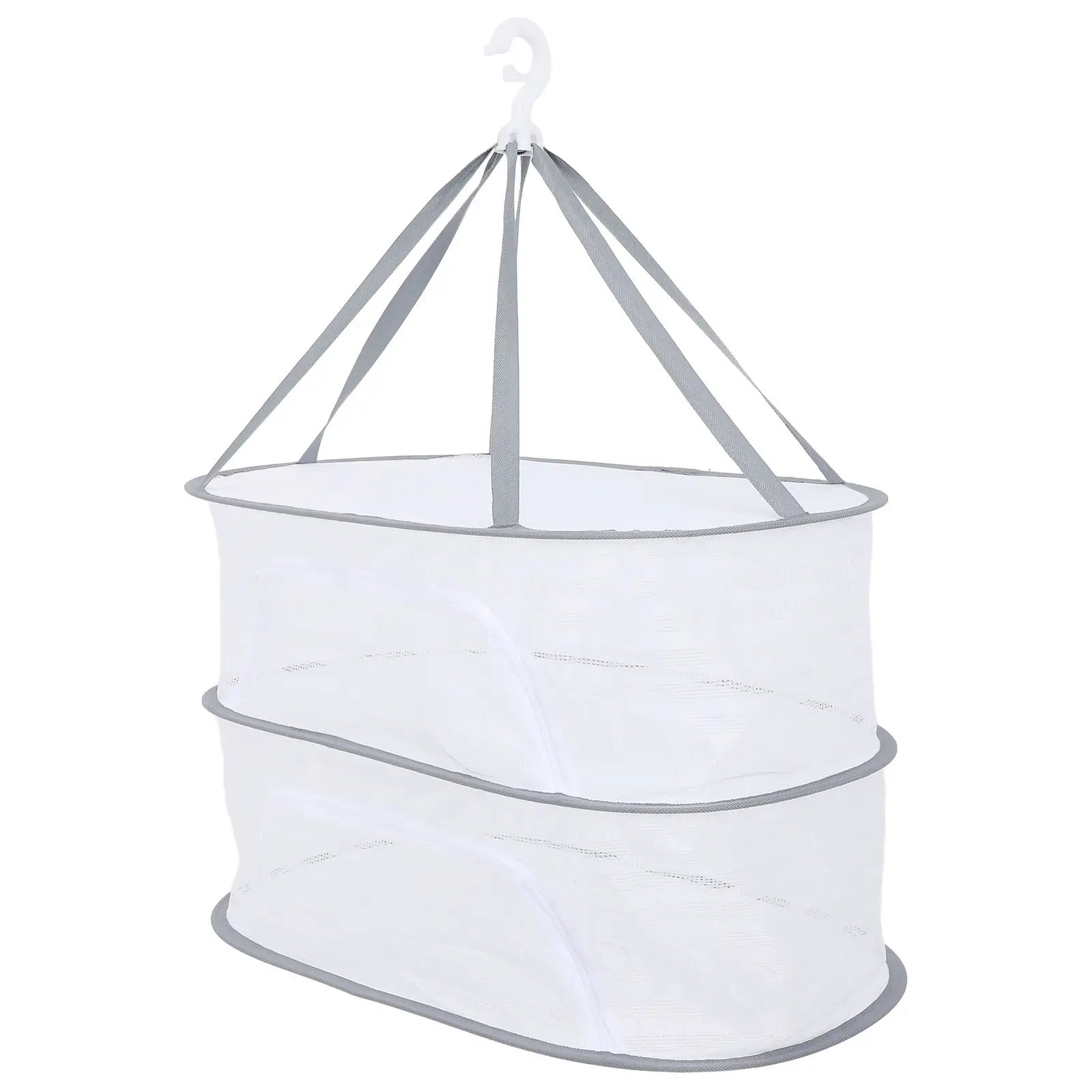 

Drying Net Foldable Rack for Plants Food Dryer Mesh Net Hanging Tripod Vegetable Seed Storage