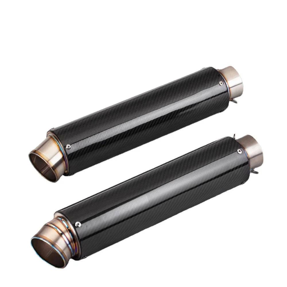 

Intelligent Library High Quality Universal Muffler Motorcycle Muffler Exhaust Pipe Modified For Universalcarbon Fiber Yoshimura