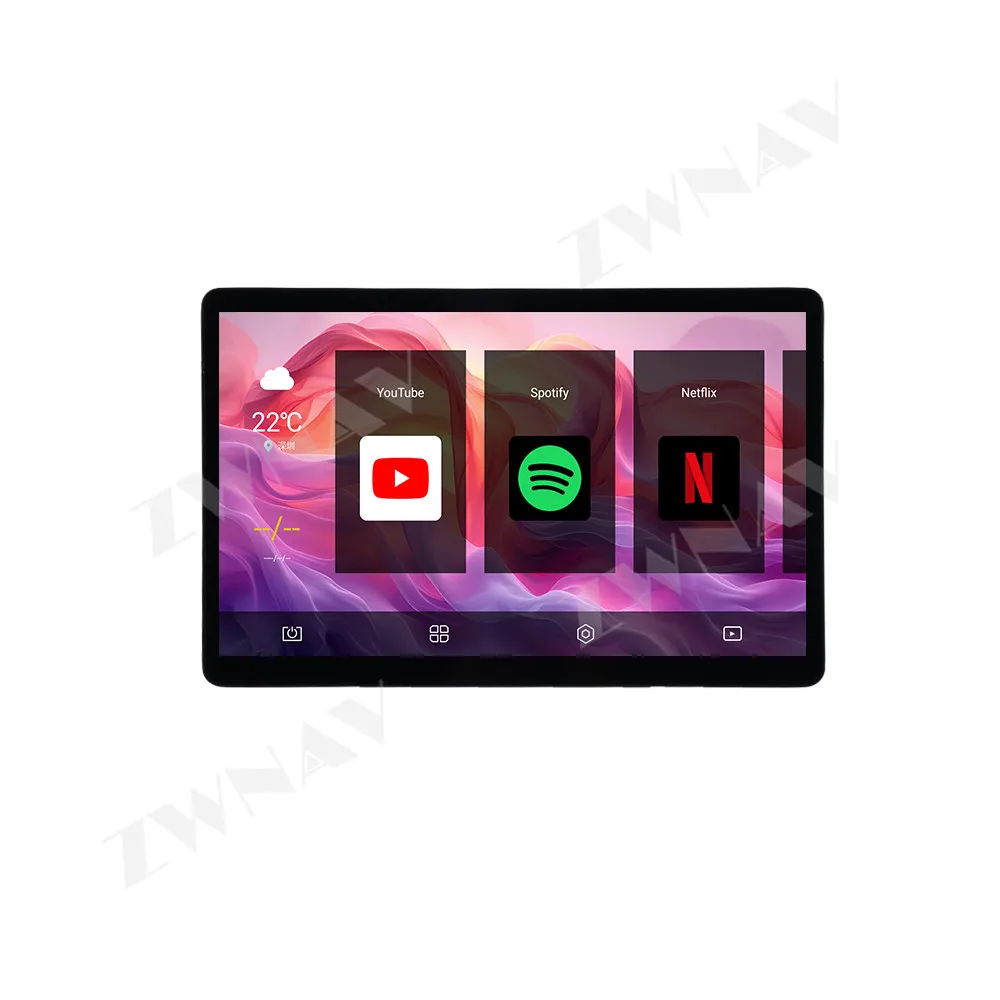 15.6“ For Geely Galaxy E5 2024-2025 Android 13.0 touch Screen Co-Pilot Multimedia Display with Carplay for Front Passenger Seat