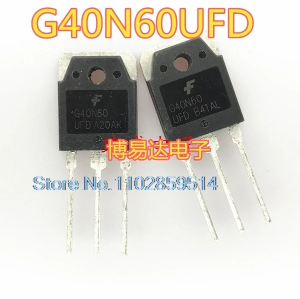 5PCS/LOT 40N60SM FGB40N60SM  TO-263