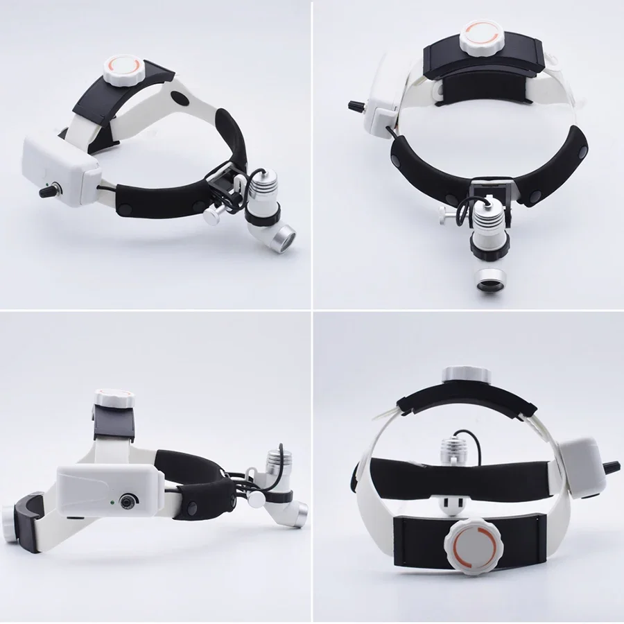 医療用ヘッドライト 手術用ヘッドランプ 歯科用耳鼻咽喉科用LEDヘッドライト ワイヤレスヘッドライト