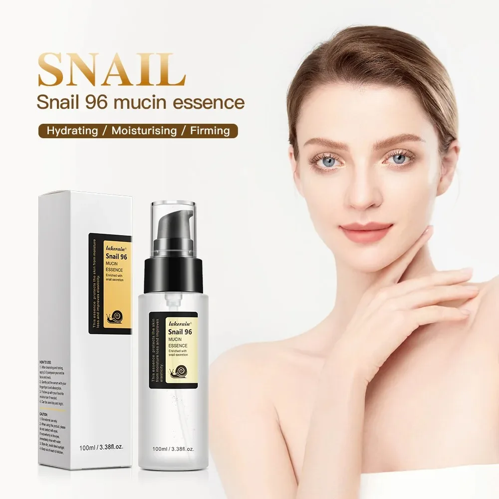 

Snail Serum 96% Power Repairing Essence Lift Firm Anti-aging Fade Fine Lines Acne Treatment Facial Sensitive Whitening 100ml