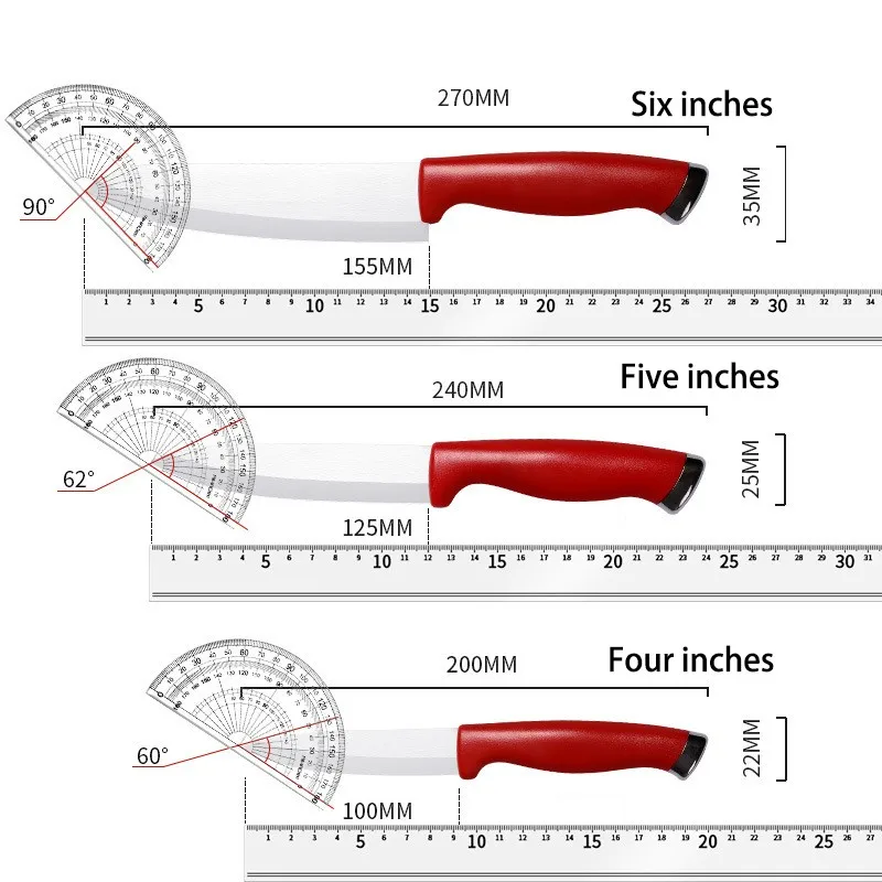 سكين سيراميك 4 5 6 بوصة السكاكين مجموعة المطبخ شفرة بيضاء الشيف فائدة تقطيع الخضار تقطيع سكاكين السيراميك اكسسوارات المطبخ