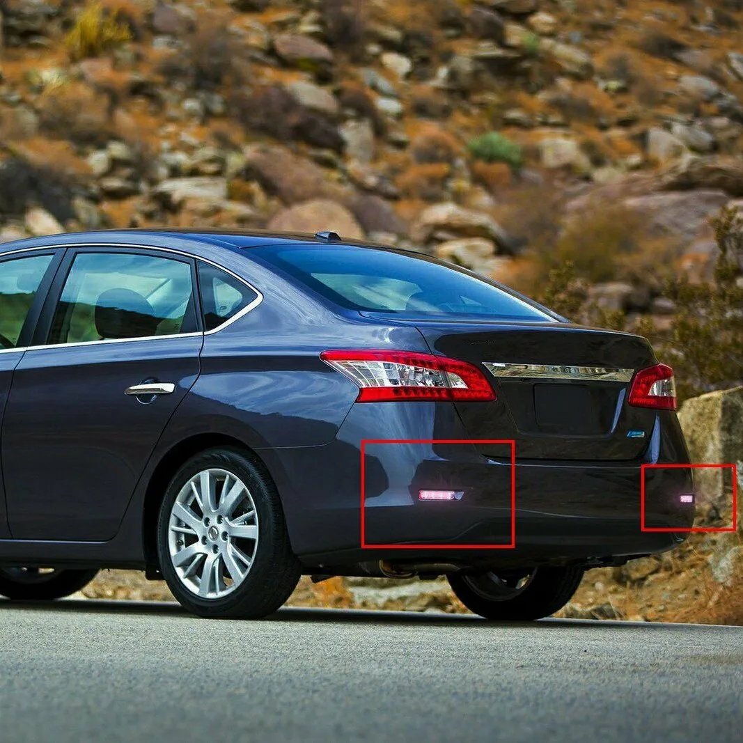 

Car Clear Rear Bumper Reflector Lamp LED Tail Brake Light For Nissan Juke Murano Quest Sentra Infiniti FX35 265605C000