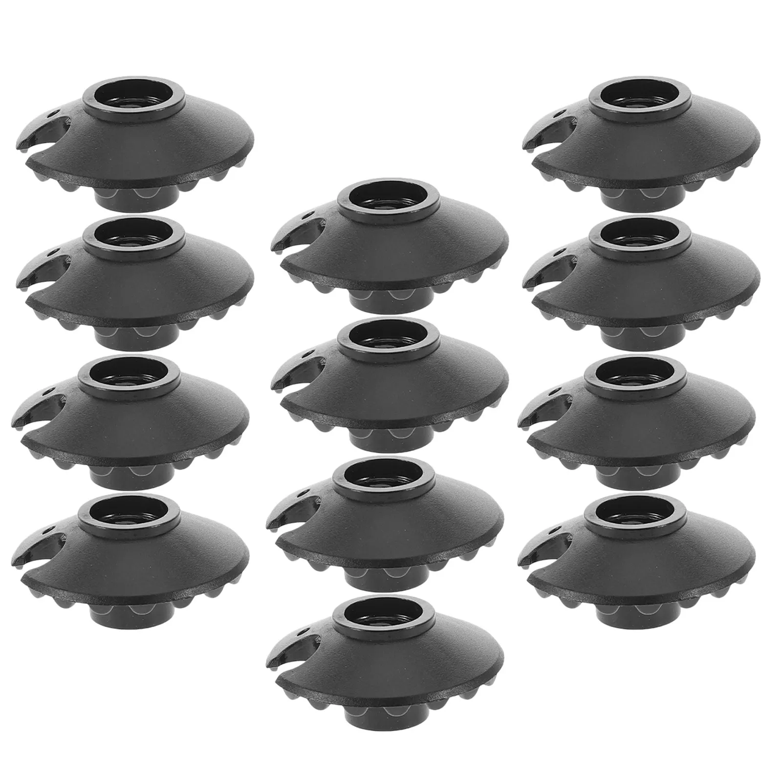 12Pcs Trekking Pole Snow Basket Replacement Hiking Basket Parts Fit 14Mm Hole Walking Stick Accessories Outdoor Mountaineering