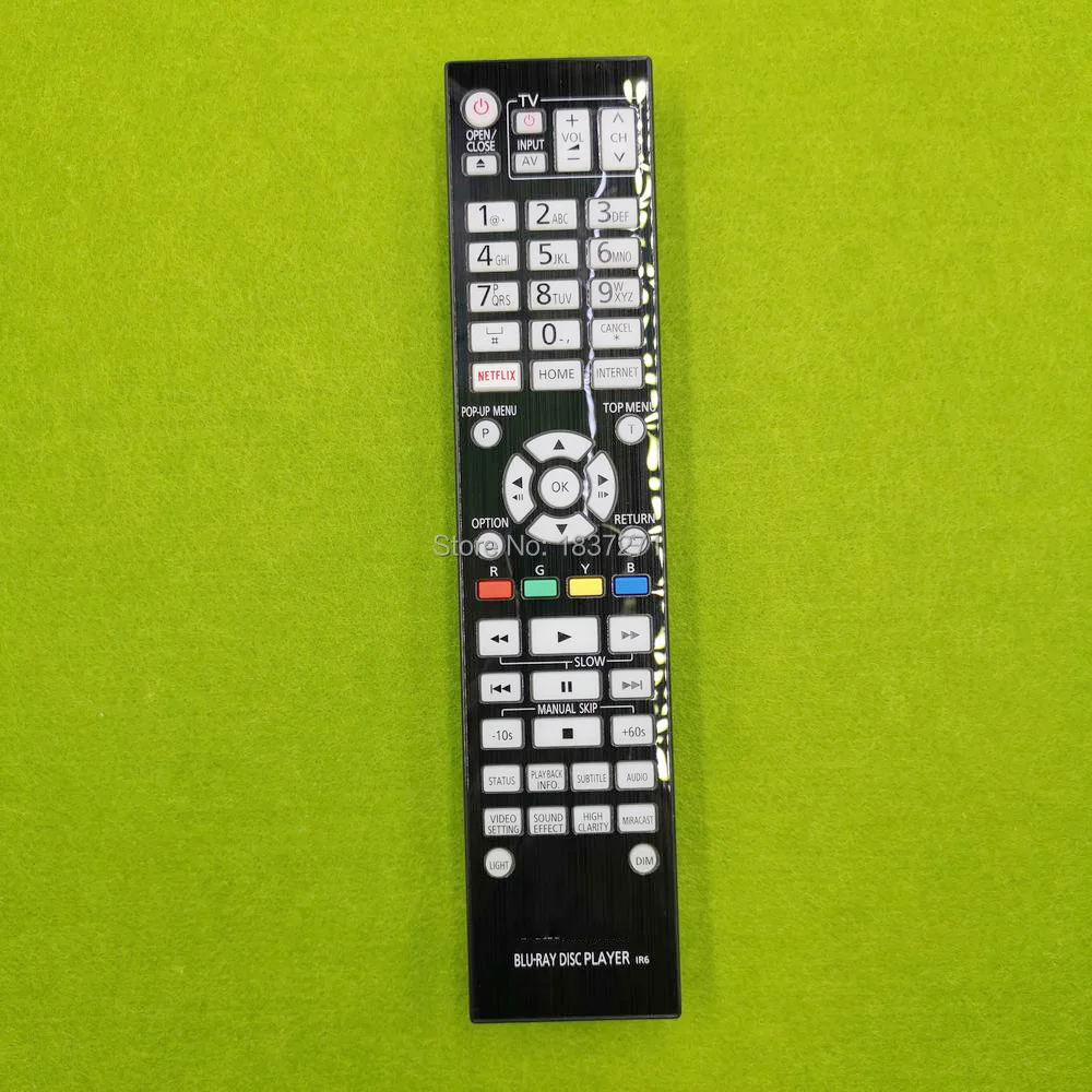 

Original Remote Control N2QAYA000130 N2QAYA000128 For Panasonic DMP-UB900 DMP-UB900GN DMP-BDT700 Blu-Ray DVD Player