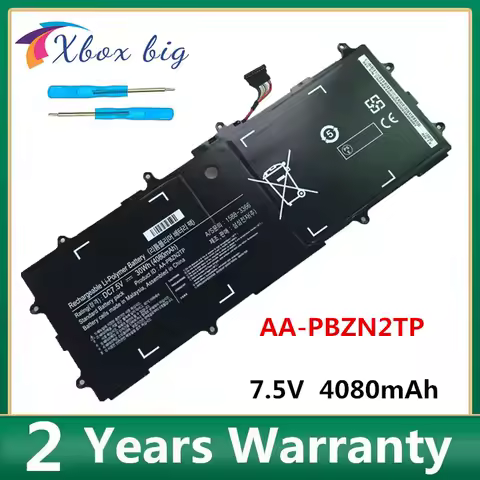 New AA-PBZN2TP Laptop Battery For Samsung NP905S3K 910S3K 905S3G 910S3G 910S3L NP910S3L 905S3L 915s3g XE500T1C 7.5V 30Wh