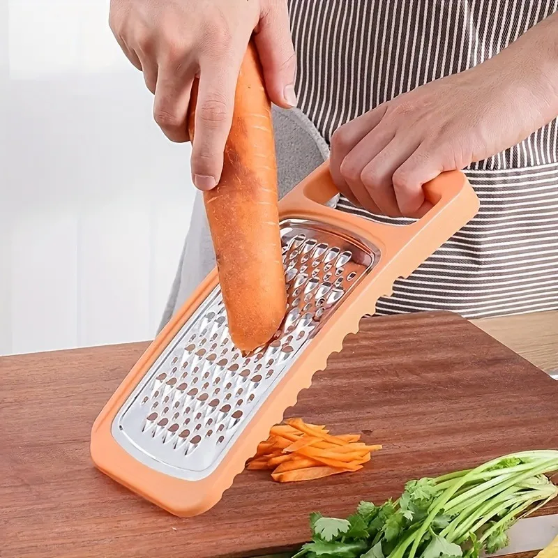1pc Versatile Manual  Grater - Effortless Slicing and Grating for Vegetables & Fruits - Must-Have Kitchen Tool for Food Prep
