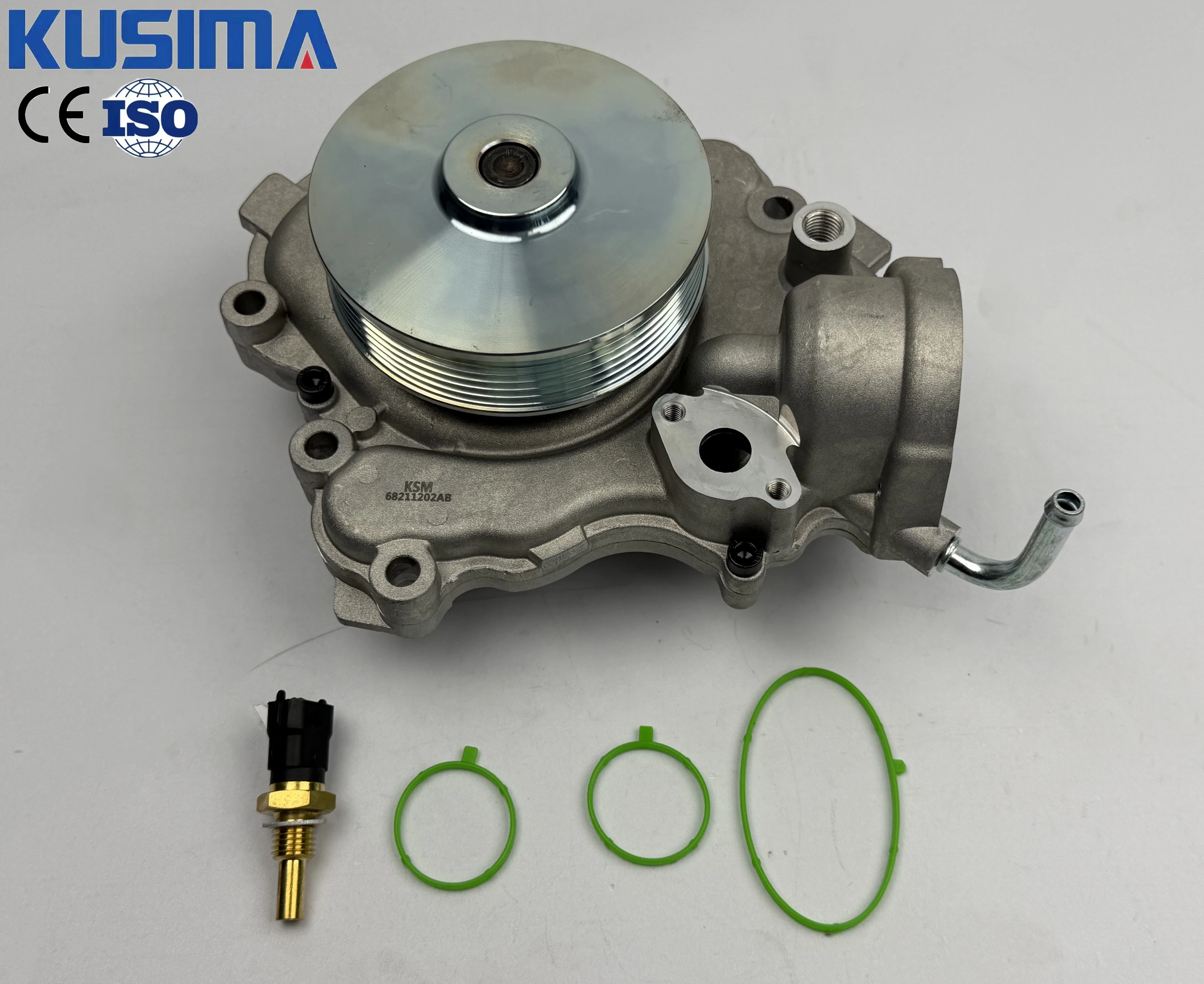 Quality Assurance Engine Repair Kit Water Pump with Gasket for Jeep Grand Cherokee 3.0L CRD EcoDiesel EXF OE 68211202AB