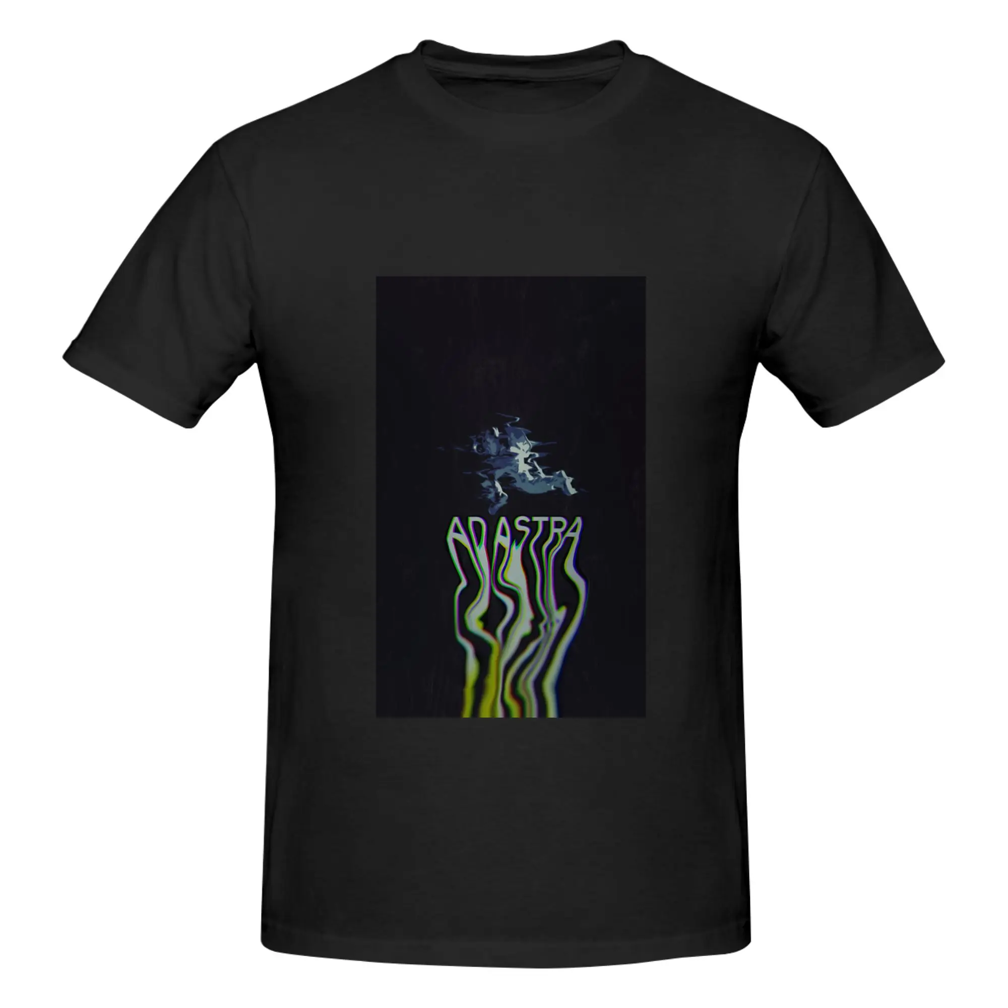 Funny Ad Astra Poster Oversized Men's Printed T-Shirt Unisex T shirtT Shirts