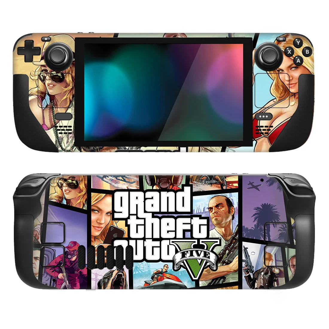 GTA Style Vinyl Sticker For Steam Deck Console Protector Game Accessories Skin Sticker