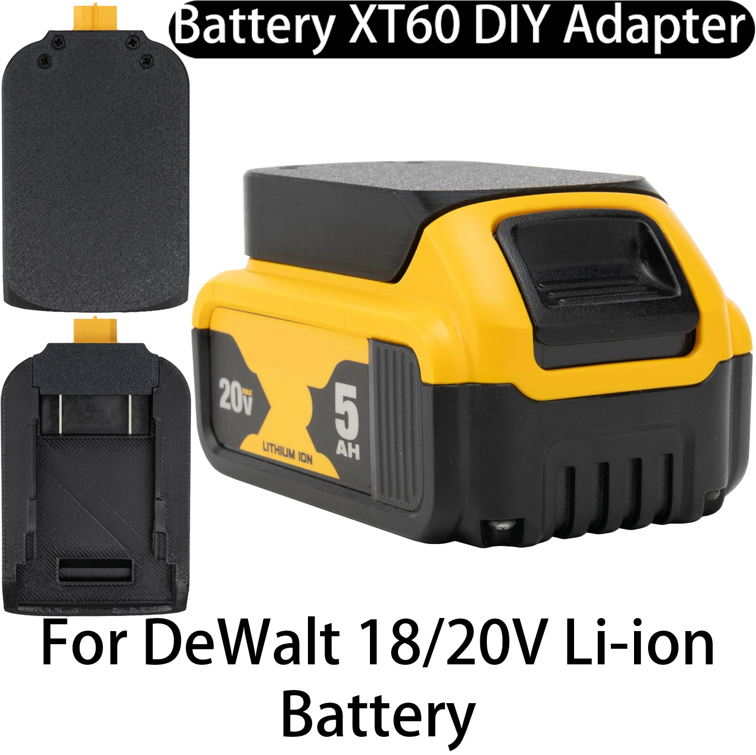 

Адаптер DIY XT60 с гнездовым разъемом для аккумуляторов Makita 18V LXT Li-ion, аксессуар для электроинструментов, внешний источник питания