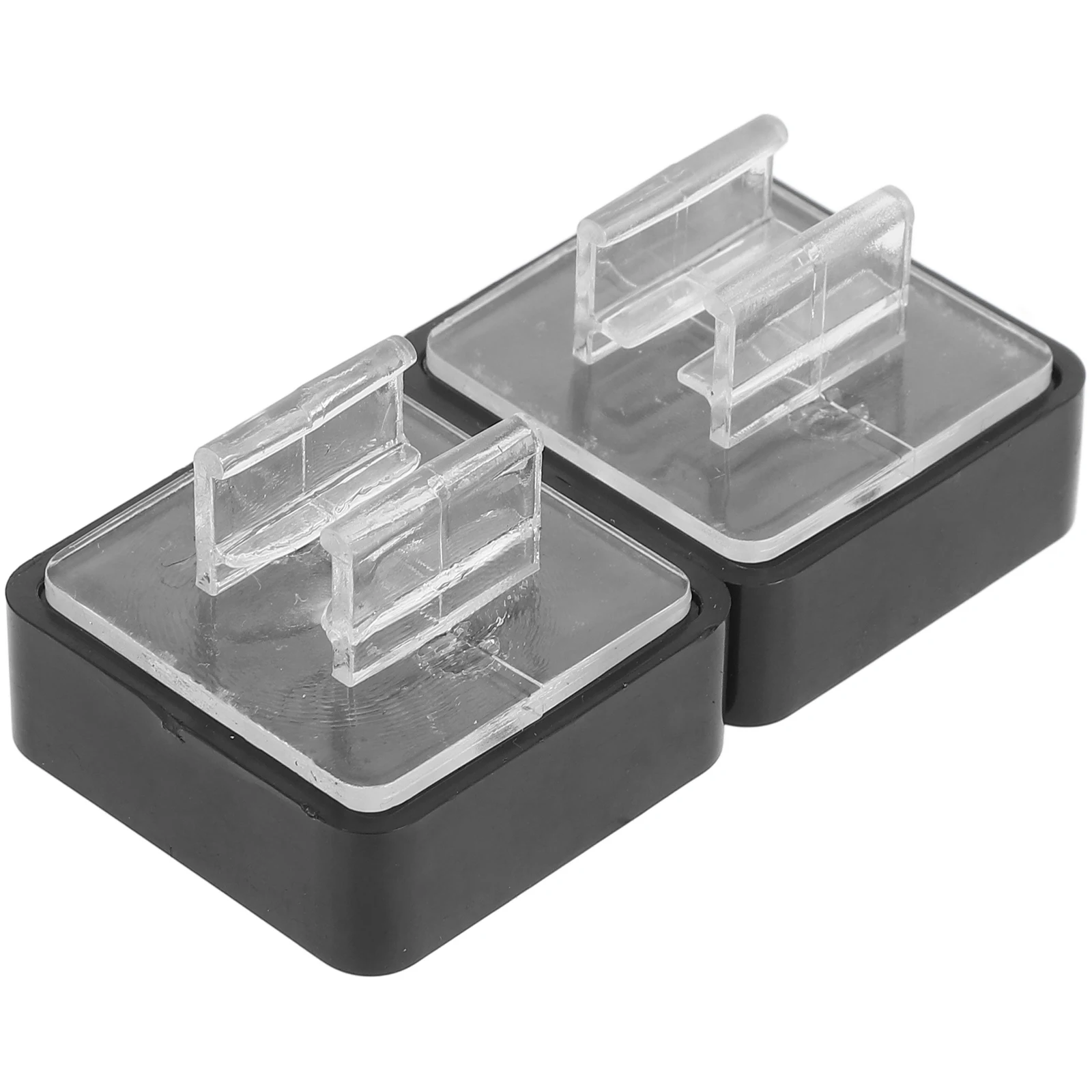 

2pcs Magnetic Display Plastic Stands Clip Magnets Sign Desktop Holders Menu Holder Stand Table Top Sign Holder for Display