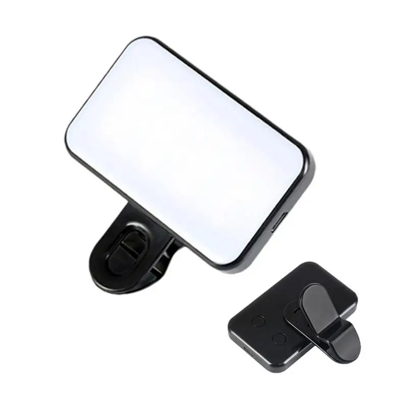 

Led Fill Light Lamp Clip Mini Video Light with Sturdy Mount for Photography/ Cell Phone/ Laptop/ Tripod Photographic Lighting