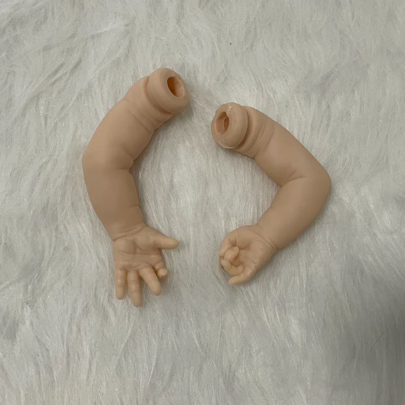 18 بوصة بيبي تولد من جديد طقم أطفال أوديسا فارغة الفينيل غير مصبوغ مجموعة أجزاء لتقوم بها بنفسك طقم أطفال تولد من جديد فارغ