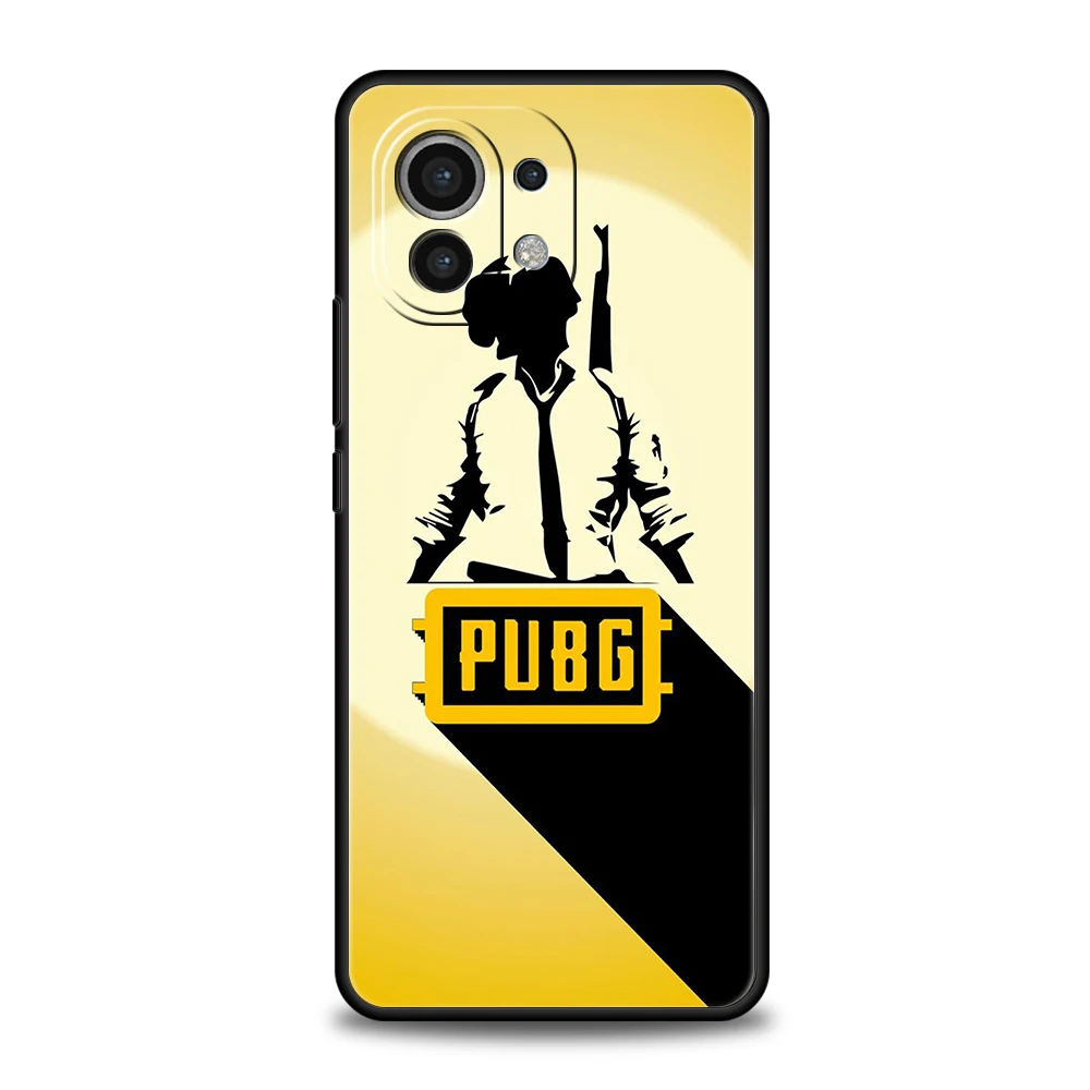 حافظة هاتف Game PUBG لهاتف شاومي Mi X3 X4 NFC F3 M3 M4 GT Note 9T 10T 10 11 Ultra 11T 11X 12 Pro Lite 5G حقيبة من السيليكون