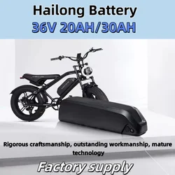Hailong Bicycle 36V 30AH/ Hailong Battery Pack Polyester DP-9 with , Motor 750W/1000W BMS Built in  Power Battery 100% original