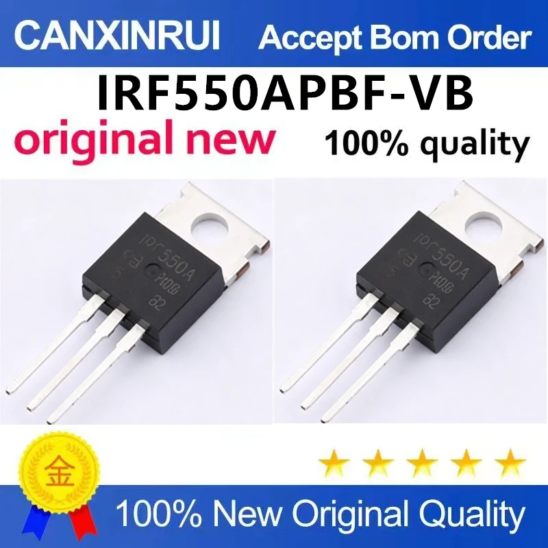 (5pcs-100pcs)New original IRF550APBF-VB TO-220AB field-effect transistor discrete device