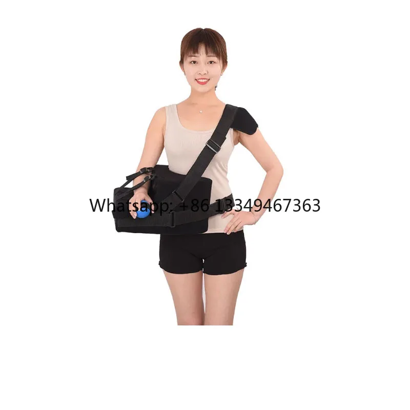 Gran oferta de almohada para protección de lesiones en el codo y el brazo, rodillera anticolisión de fijación con correa, soporte para la rodilla, cabestrillo para el antebrazo Abducti