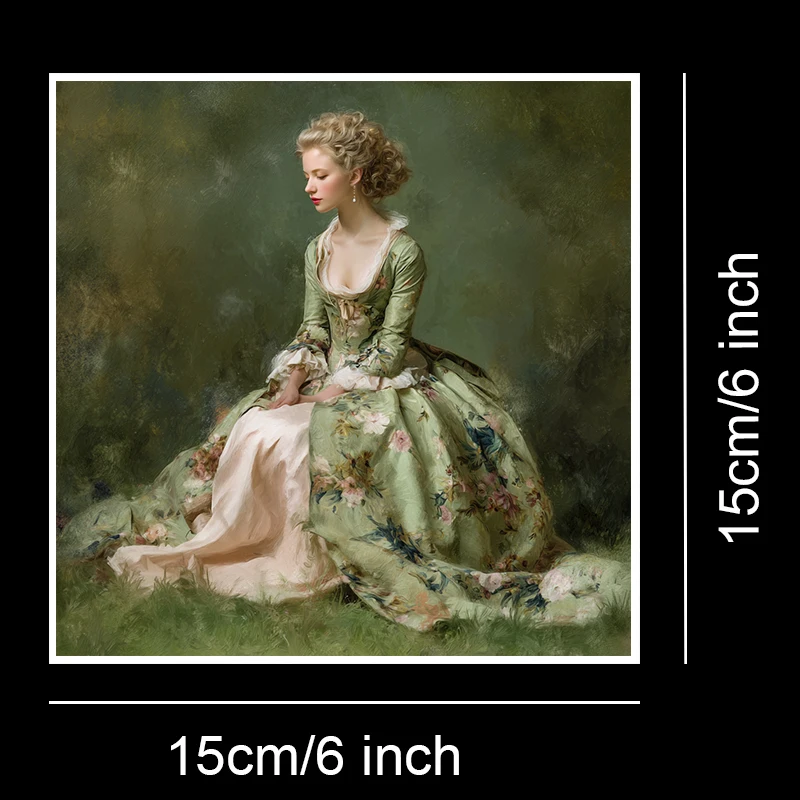 حزمة ورق قصاصات مكونة من 36 ورقة مقاس 6 × 6 بوصات: مطبوعات ألوان مائية بإضاءة القمر لسجلات القصاصات والوريغامي والمجلة السماوية غير المرغوب فيها.