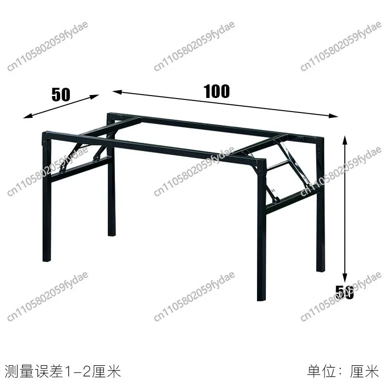 

Foldable Table Leg Supports Dining Table Frames Thickened Reinforced Spring Legs Heavy-Duty Stable U-Shape Contemporary Design
