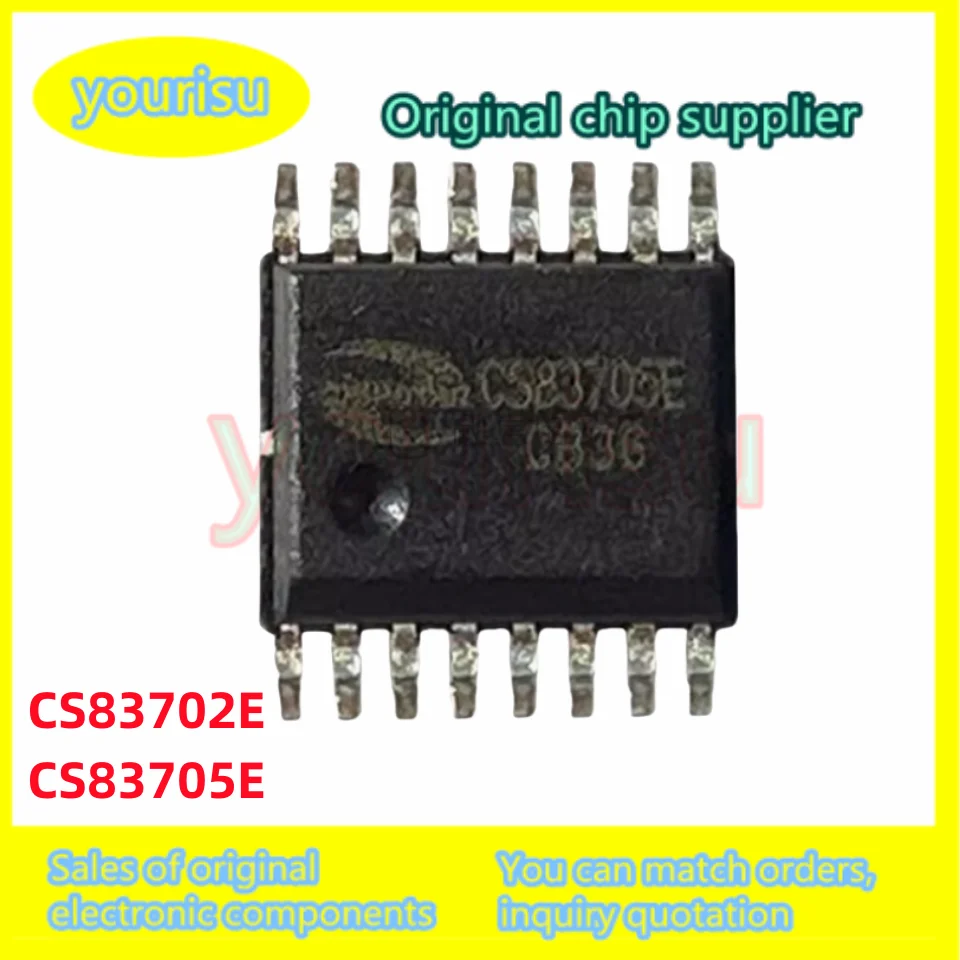 1Pcs CS83702E CS83702 CS83705E CS83705 single lithium battery 3.7V power supply built-in boost 18W mono class D amplifier core