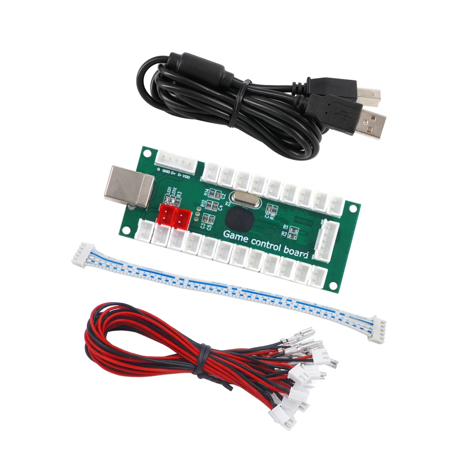 Codificador USB para juegos de Arcade SJ @ JX, controlador de Joystick de botón Arcade sin retardo para Retropie, Raspberry Pi MAME