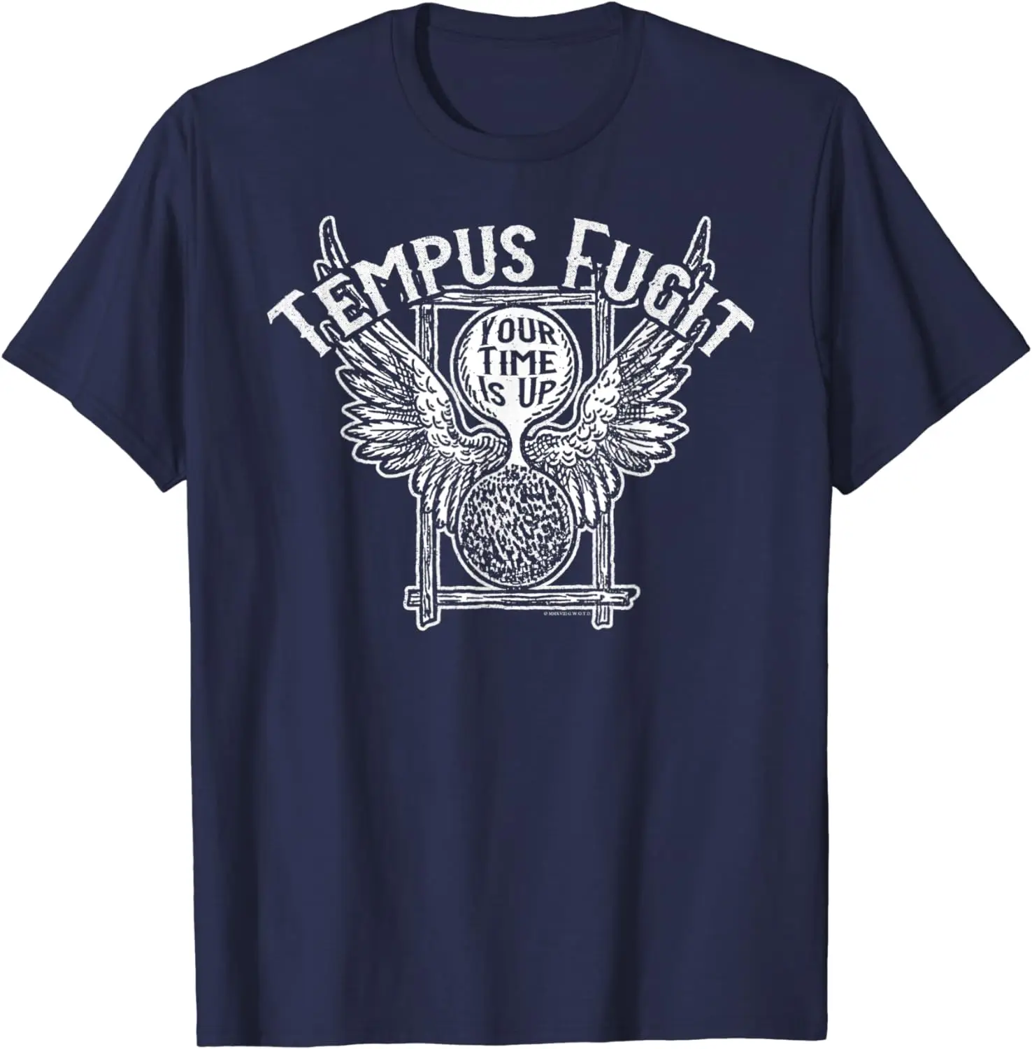 Tempus Fugit - Time Flies - Latin Language T-Shirt