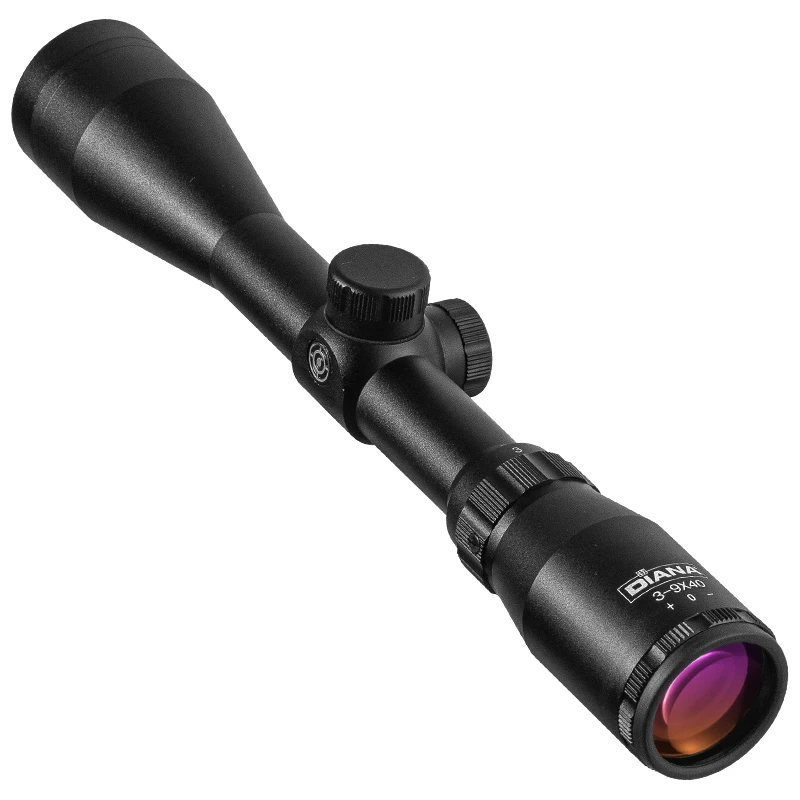 Imagem -04 - Caça Riflescope Long Range Optics Visão Tactical Rifle Scope Mira de Espingardas 20 mm 11 mm Picatinny Mount Diana3-9x40