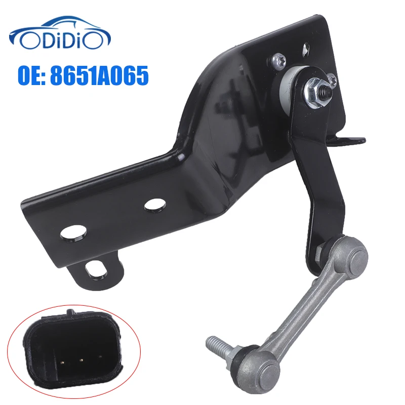 ODiDiO 8651A065 Rear Left Height Level Sensor With Support For Mitsubishi Pajero Montero IV