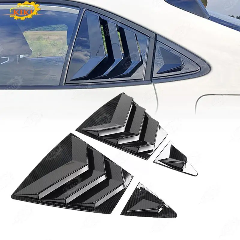 

Car Rear Side Louver Window For Toyota Corolla Sedan 2020-2024 Window Decoration Strip Shutter Cover Trim Sticker Vent Scoop