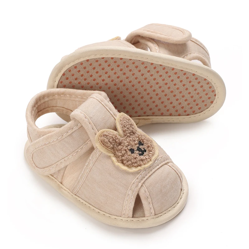 0–18 Monate Baby-Sneaker mit Bären-Stickerei für Jungen und Mädchen, Lauflernschuhe für Kleinkinder, weiche Sohle, Cord, lässige Babyschuhe – Detail 29