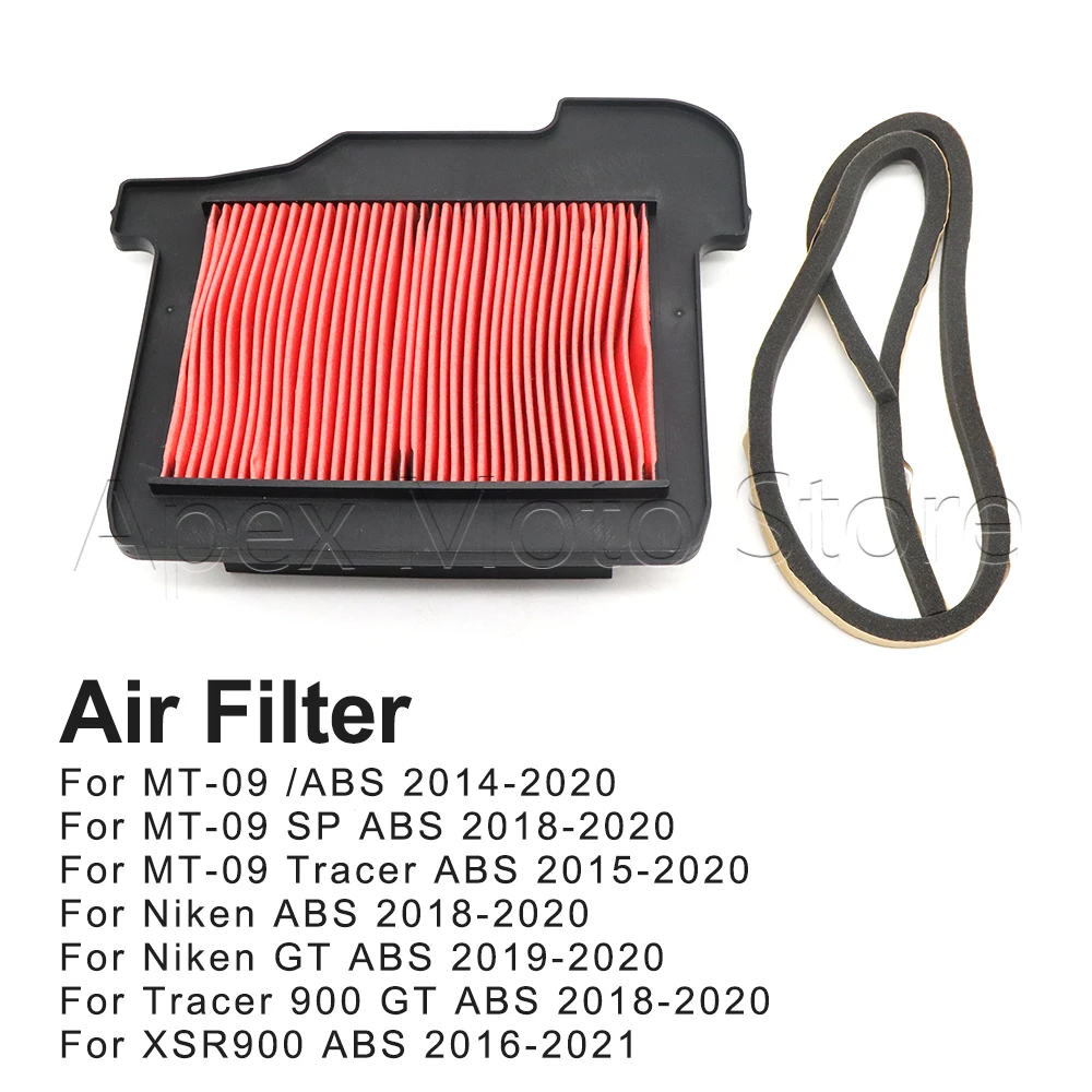 

Motorcycle Accessories Air Filter Intake Cleaner For Yamaha MT-09 FZ-09 FJ-09 MT09 FZ09 FJ09 XSR900 Tracer 900 Niken ABS