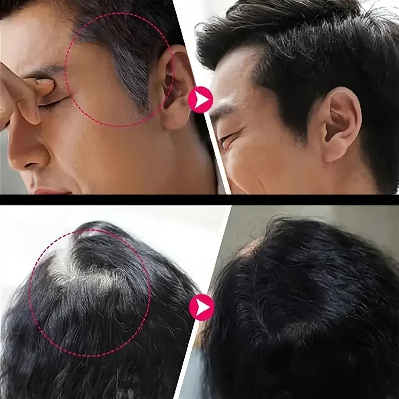 Bâton correcteur de ligne de cheveux imperméable, dissimule instantané des racines et des ombres pour un maquillage d'apparence naturelle, bâton de poudre d'ombre
