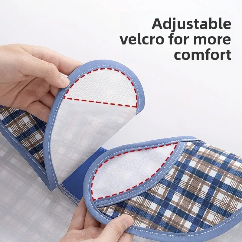 مقاوم للماء المرايل الكبار تناول كبار السن كبيرة قابلة لإعادة الاستخدام قابل للغسل تغذية المئزر لعابه الغذاء تسرب غطاء للحماية سهلة التنظيف