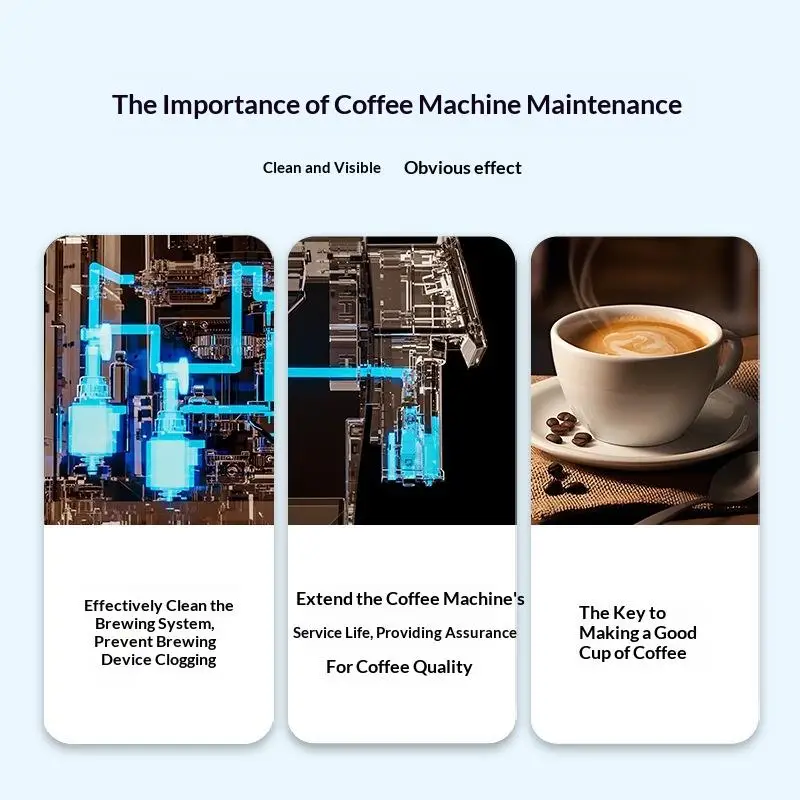 8Pcs/set Coffee Machine Espressos Device Descaler Tabs Espressos Machine Cleaning Tablets Cleaner Descaler Tablets For Home