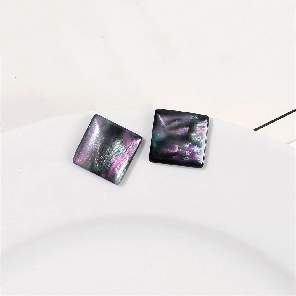 WFFNNKC 10-20 шт. ретро блестя – обзор и цена Resin Art Earrings Material