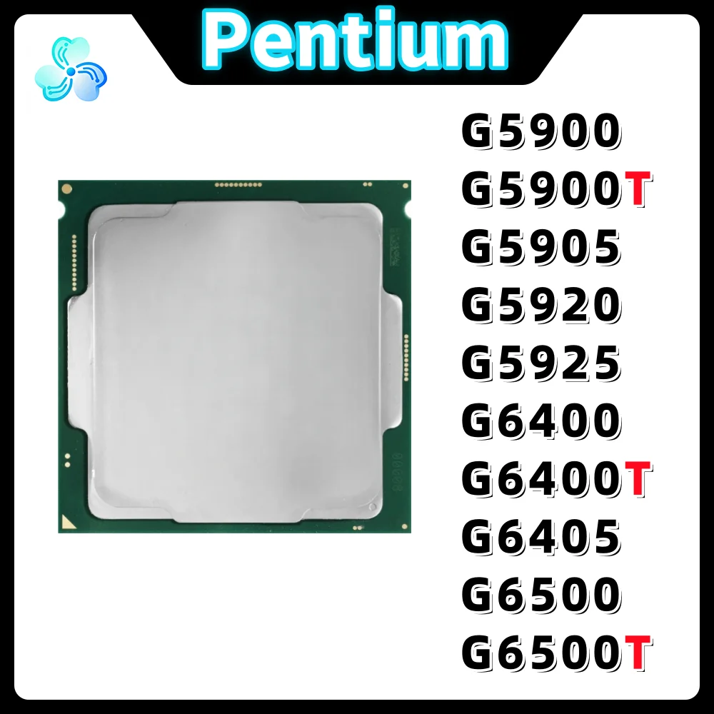 

Pentium CPU G5900 G5900T G5905 G5920 G5925 G6400 G6400T G6405 G6500 G6500T LGA1151 Desktop Processor