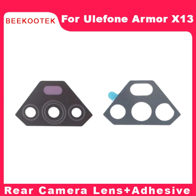 

Новая Оригинальная задняя камера Ulefone Armor X13, объектив задней камеры, стеклянная крышка с клейким слоем для смартфона Ulefone Armor X13