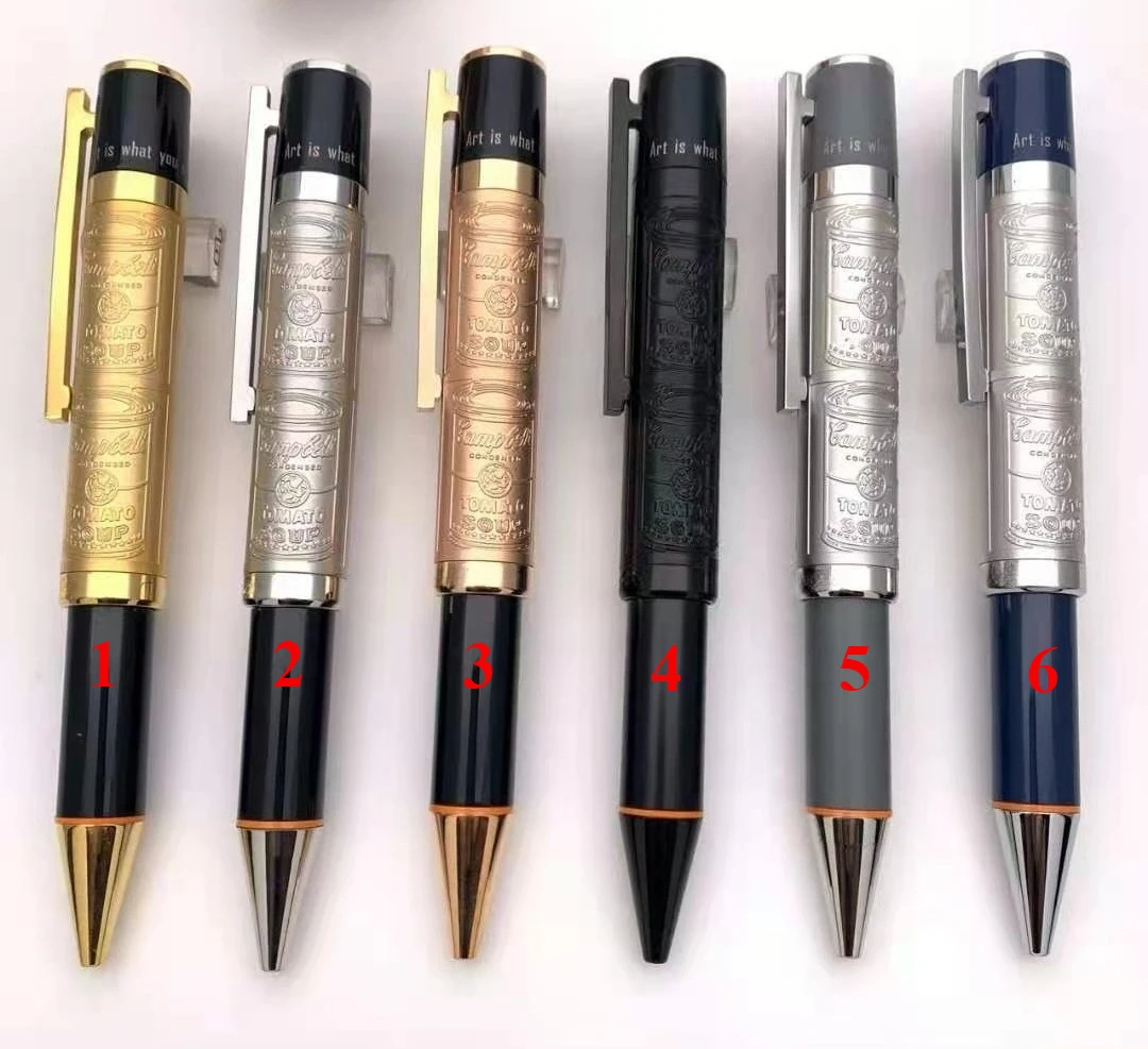 

Limited Edition Mb Writer Andy Warhol Ballpoint Pens Luxury Writing Office Stationery Business Gift Supplies MB Ball Pen